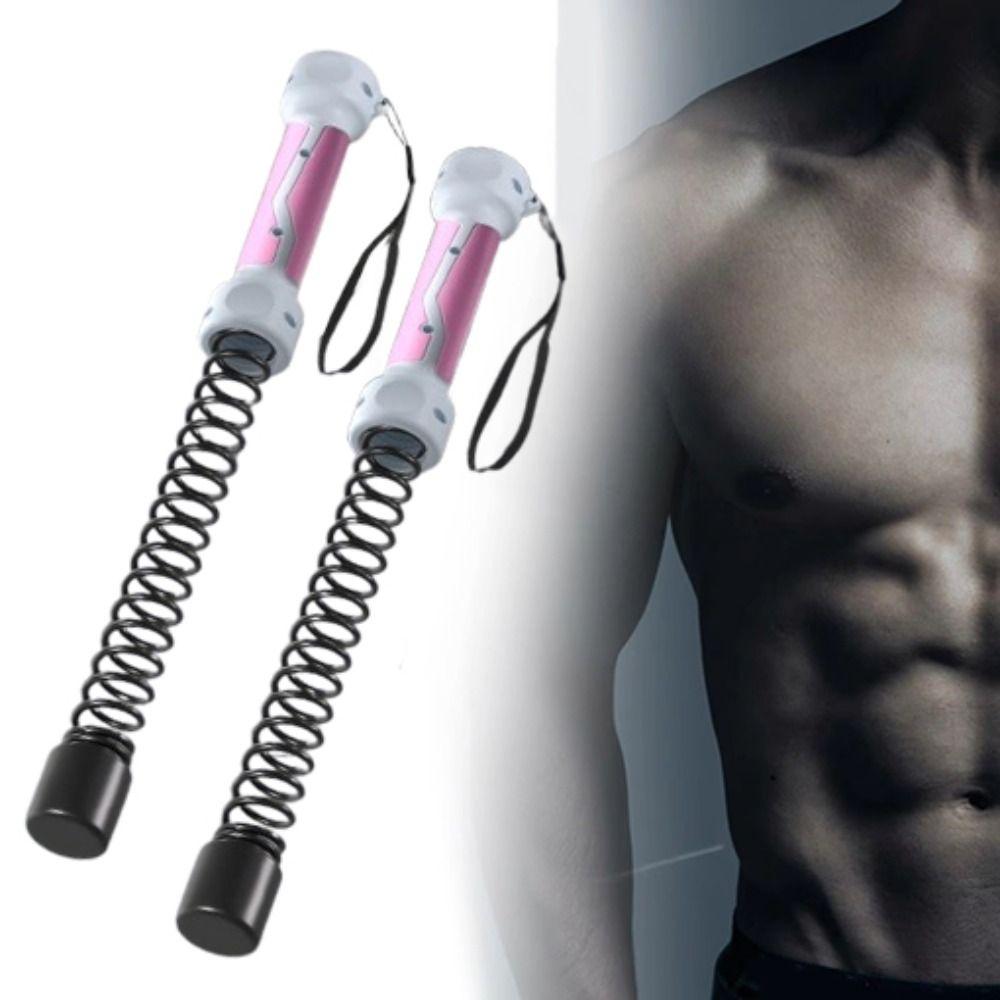 1 pár Náhradní pružina Gym Battle Rope Rebound Nerezová ocel Bezdrátové Battle Rope Protiskluzové Multifunkční Lano pro posilování paží