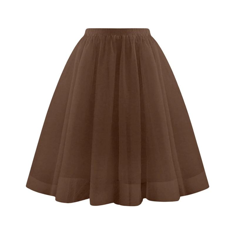 Tutu Skirt  Women Skirt Retro Party Tulle Ballet Rockabilly Petticoat Underskirt Dance Dress Cosplay Mesh Skirt