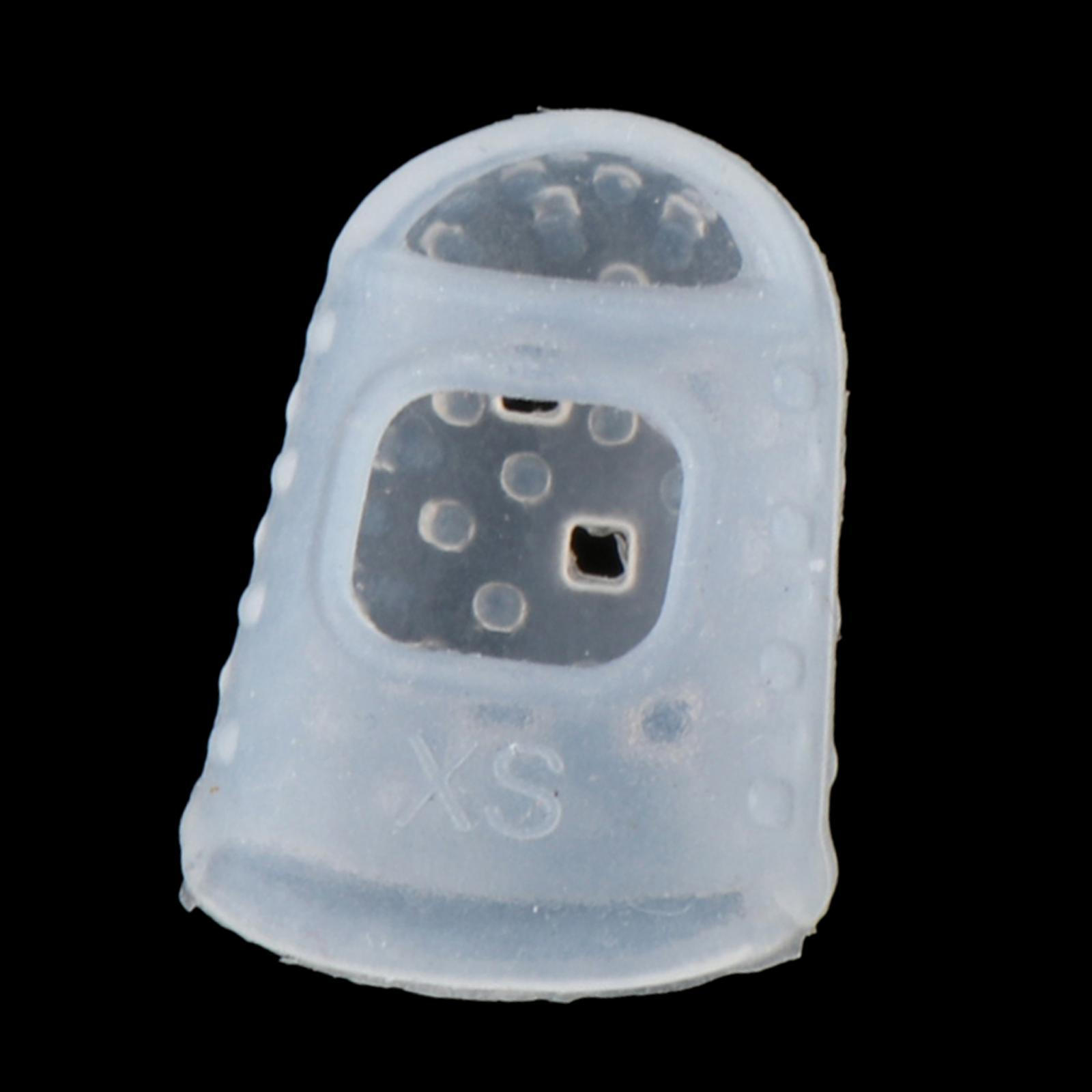 

Защитные чехлы для защиты пальцев гитары, аксессуары для гитары, силикон для шитья XS