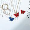10pcs/lot Colorful Resin Butterfly Charms Pendant Enamel Metal Small Charms Necklace Bracelet For DIY Jewelry Making Accessories
