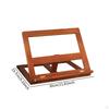 Wooden Book Stand Tabletop Rest Simple Portable Multifunctional Practical Laptop Rack Reading