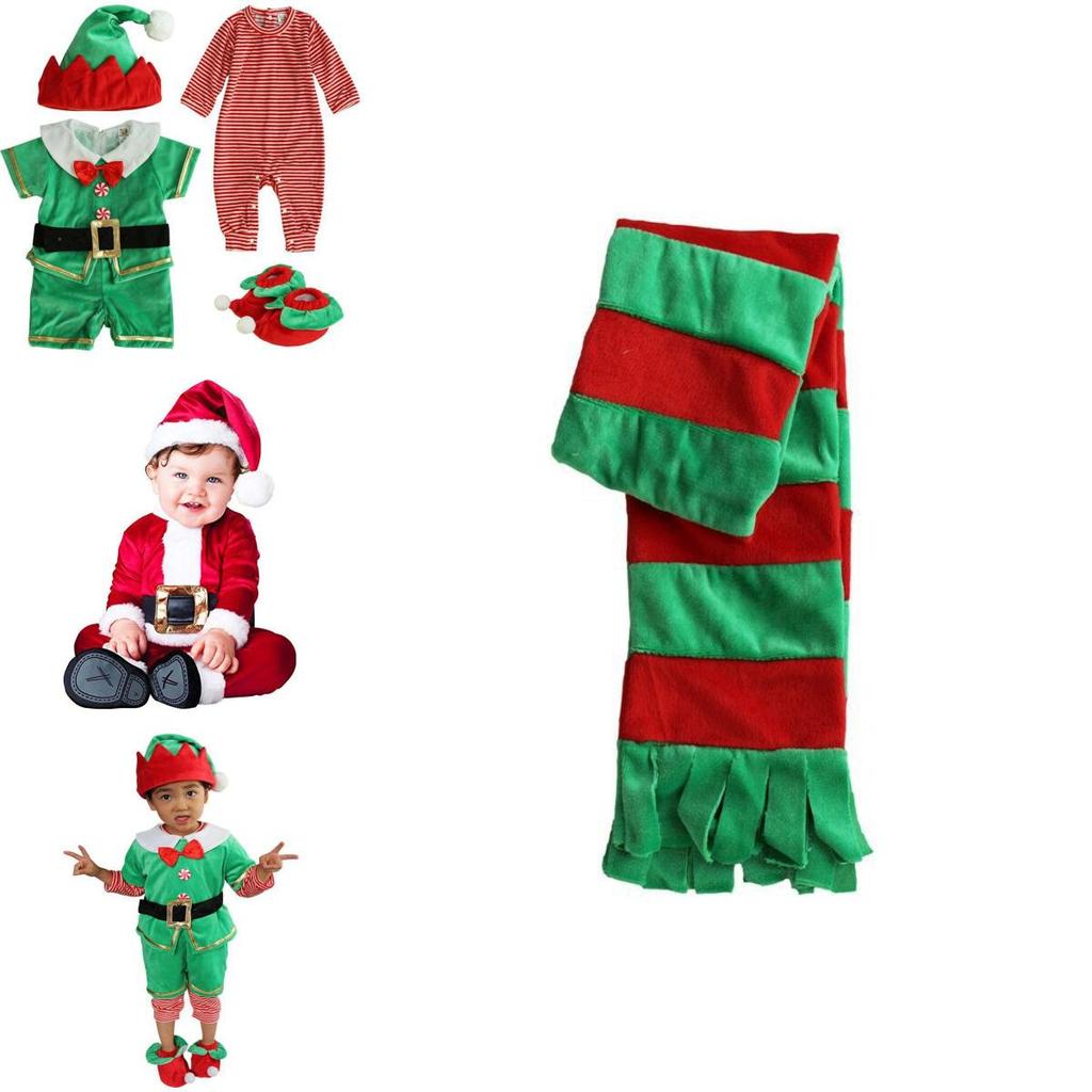 Christmas Kids Snowman Velvet Cosplay Costume Soft Comfortable Gift Idea
