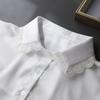 Chiffon Doll Detachable Collar Women Half Shirt White False Collar Woman Fake Collar Shirt Kragen Sahte Yaka Kraagje Nep Dames