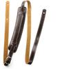 Leather Vintage Strap Premium Genuine Leather Guitar Thick Wide Shoulder Adjustable Suitable for and Bass Guitars [GIMI] - Strap, Double-Layer