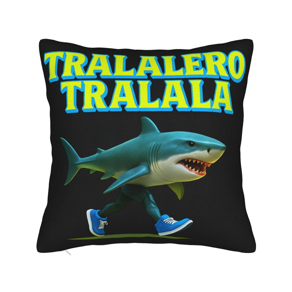 Italian Brainrot Meme Pillow Cover Vintage Pillow Case For Sofa Home Decoration Design Pillowcases Gift