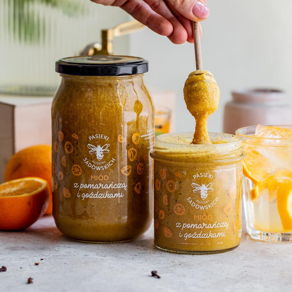 Honey with orange and cloves Honey with orange and cloves - 1150