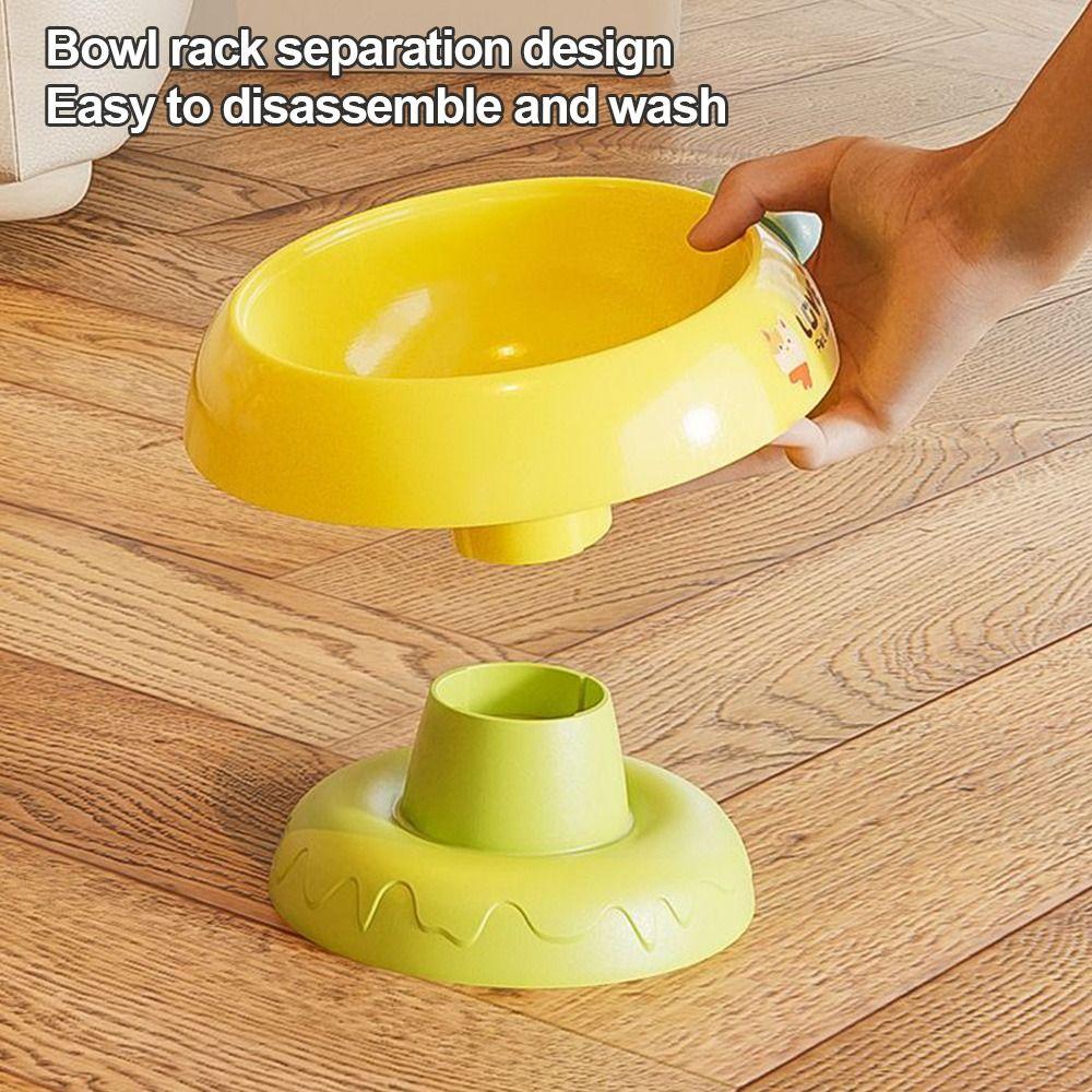Non-slip Cat Food Bowl Elevated Cat Water Bowl Durable Cat Bowls  for Puppy Cat