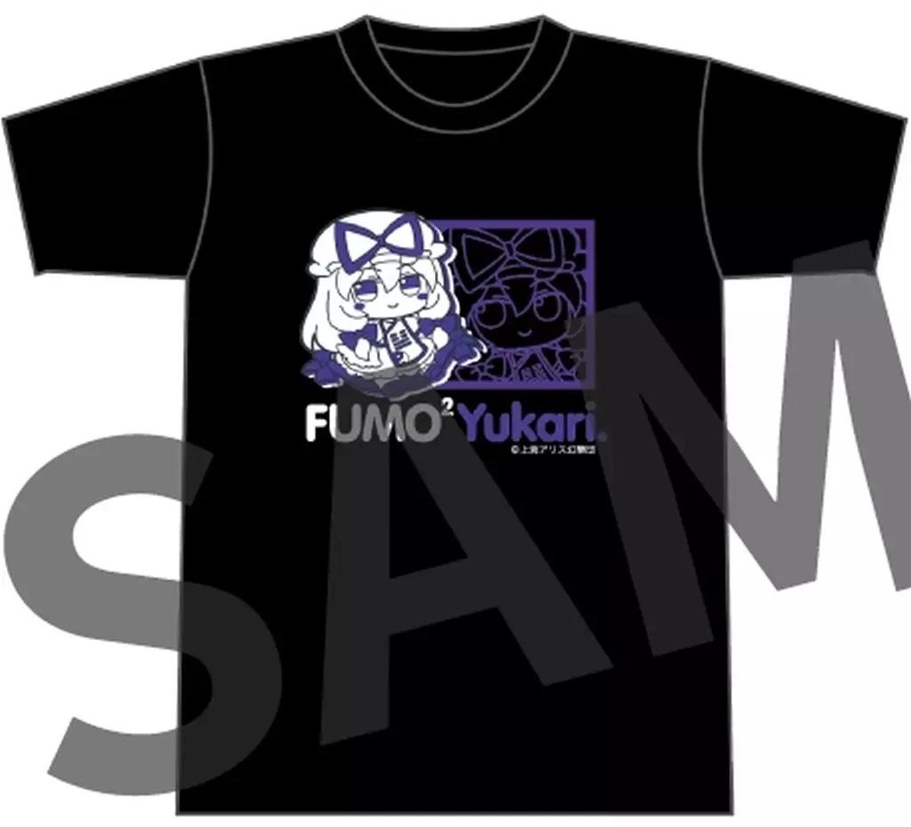 Izanagi Touhou Project Yukari Yakumo Fumo Fumo Black T T-Shirt M Size 2XL