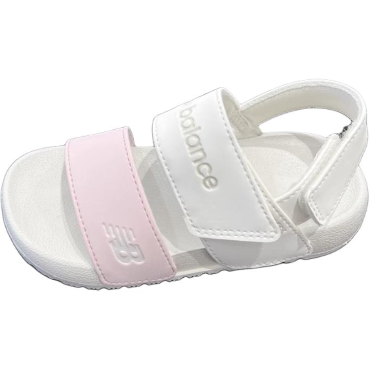 New Balance NCLAY Kids Apricot Pink Low Top Sandals Fashionable Comfortable Wear Resistant SINCLAYE 22.5