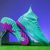 33-46 Men's/Women's Football Boots Rubber Soft Sole Short Nails Artificial Turf Youth Kids Football Shoes