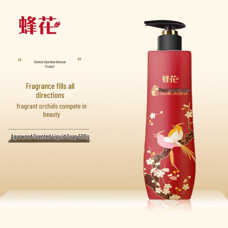 BEE&FLOWER Ароматное жидкое мыло с агаровым деревом