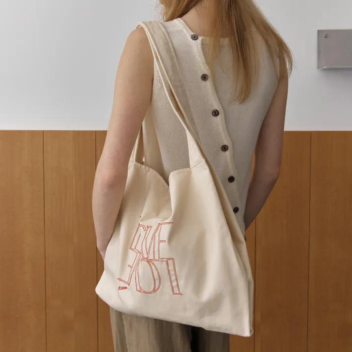 LOU CANVAS BAG_IVORY