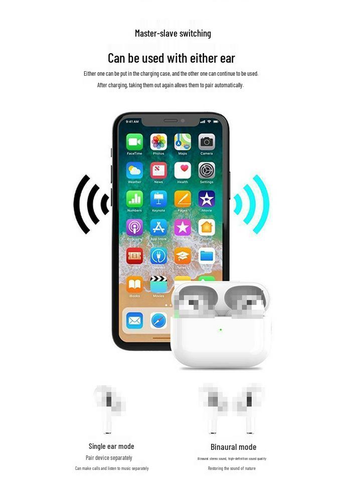 A10pro Wireless Bluetooth TWS In-Ear Sports Earphones - High-Quality, Multi-Color Macaron Design