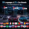 KINGBOLEN S600 S800 OBD2 Scanner 4 Systems Car Diagnostic Tools ABS 15 Resets Oil Brake SAS ETS Resets Lifetime Free Use