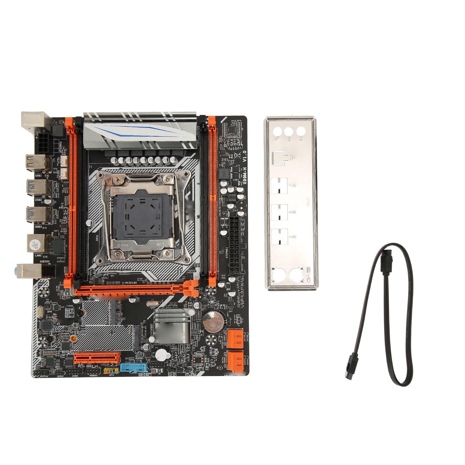 

X99M H DDR4 Mainboard M ATX LGA2011 3 V3 V4 CPU DDR4 128G M.2 WiFi Ports 2 SATA3.0 M.2 NVME Ports