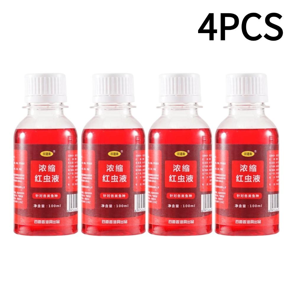 100ml High Concentration Fishbait For Trout Cod Carp Bass Strong Fish Attractant Concentrated Red Worm Liquid Fish Bait D8Q3