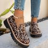 Large Size Platform Women's Small Leather Shoes Women's Spring and Autumn New Single Shoes Retro One-pedal Women's Shoes