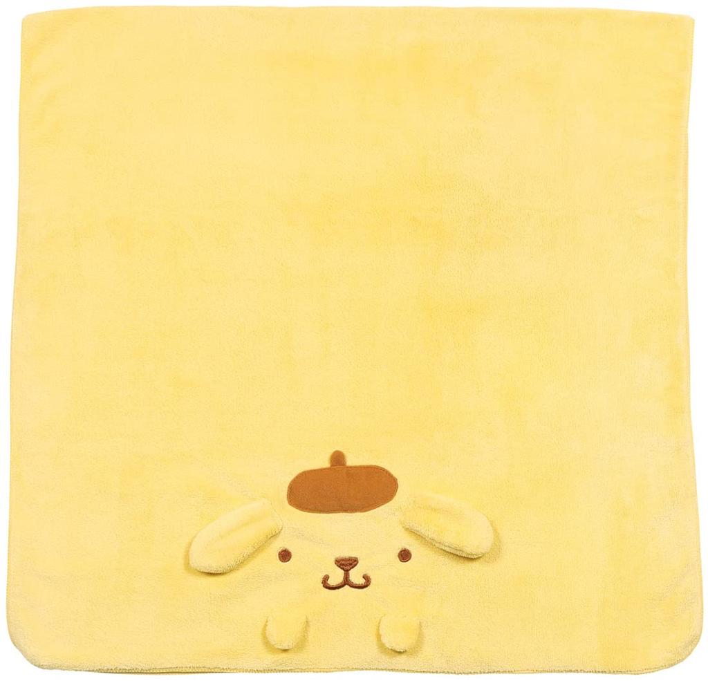 Skater Towel Gift Set Hair Drying Bath Sanrio SET1080 (2 Pieces) Towel, Towel, Absorbent, Quick-Drying, Pompompurin,