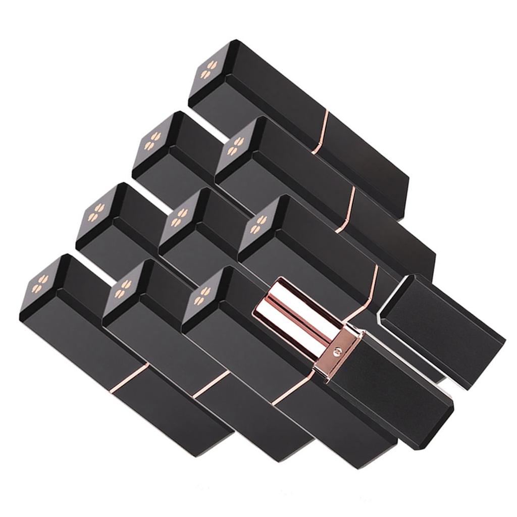 10pz Tubetti Vuoti per Rossetto Fai da Te Contenitori per Rossetto Autoprodotto Tubetti