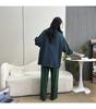 Women's Plus Size Cotton Pajama Set - Autumn Casual & Comfortable, Wearable Outdoors