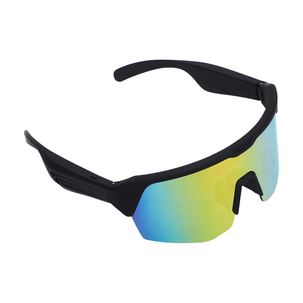 Sportowe Inteligentne Okulary Przeciwsłoneczne Wodoodporne IPX4 Okulary Rowerowe z Soczewkami Polaryzacyjnymi Głośniki Muzyczne Mikrofony Asystenta Dźwięku do Biegania Rower Skuter