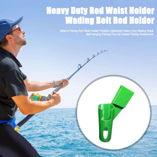 Einschiebbarer Angelruten-Hüfthalter Tragbar Leicht Hochbelastbar Wathose Hüfte