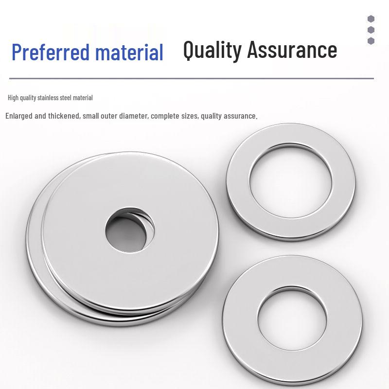 Thickened 304 Stainless Steel Flat Washer Spacer (M2-M36)