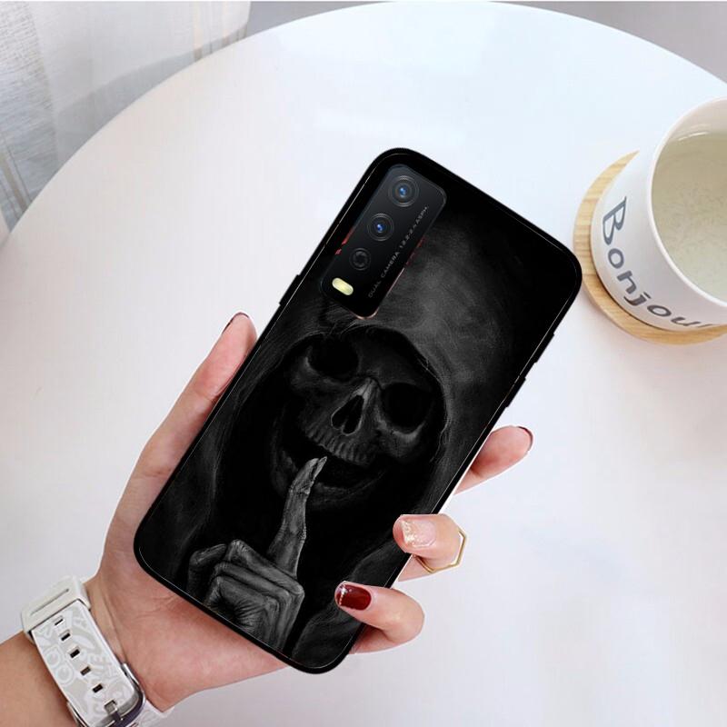 Grim Reaper Skull Phone Case for VIVO Y31 Y21 Y70 Y21S Y20 Y72 1907 Y12 Y11S Y53S Y33S Y55 Y76 Y51 Y15S Y01