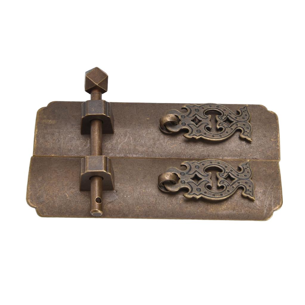 Chinese Antique Brass Handle Retro Exquisite Easy Installation Oriental Cabinet Handles for Cabinets Wardrobes