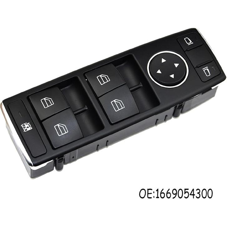 Electric Power Window Master Control Switch 1669054300 Compatible with Mercedes-Benz C117 CLA 180 CLA 200 CLA 220 CLA 250 CLA 45