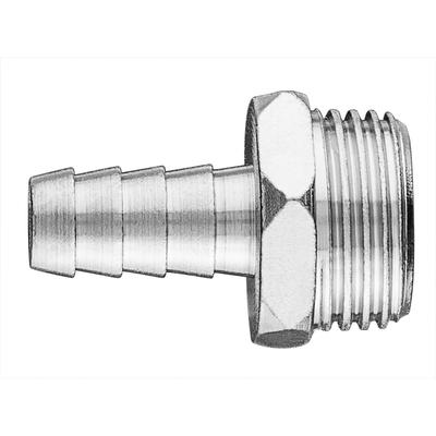 10 Mm Hose Connector with 1/2" Male Thread