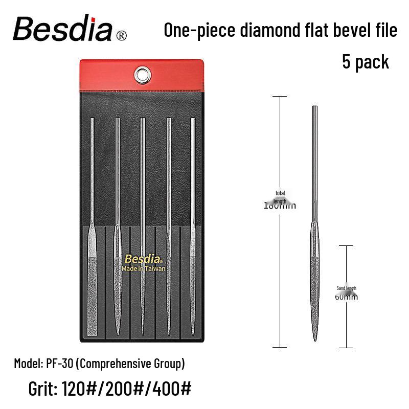Набор алмазных напильников Besdia для пресс-форм – IF-50, PF-20, PF-30