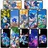 Anime S-Sonics Wallpaper Hedgehogs Cover Case for Xiaomi Redmi Note 12 11 10 9 Pro 9S 10S 11S 9A 9C NFC 9T 10A 10C 12C Casing