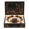 Halloween Beaded Bracelet for Women Cute Pumpkin Charm Jewelry for Party Gift