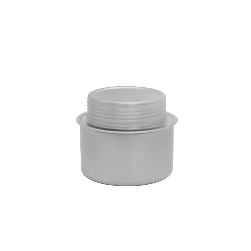 

Outdoor portable aluminum alloy alcohol stove Hiking Camping boiling water and tea cooking utensils серебряный