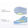 Own The Game 3.0 Stylish Comfortable Versatile Shock Absorbing Breathable Mid-Top Basketball Shoes Kids Sneakers Blue JQ7942