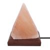 Pirámide Lámpara de Sal Purificador de Aire Natural del Himalaya Iónica Cristal de Roca Luces Nocturnas