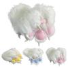 Furry Cat Paw Gloves Plush Animal Paw Mitts Cat Claw Mittens Fluffy Cosplay Gloves for Costume Party Accessories