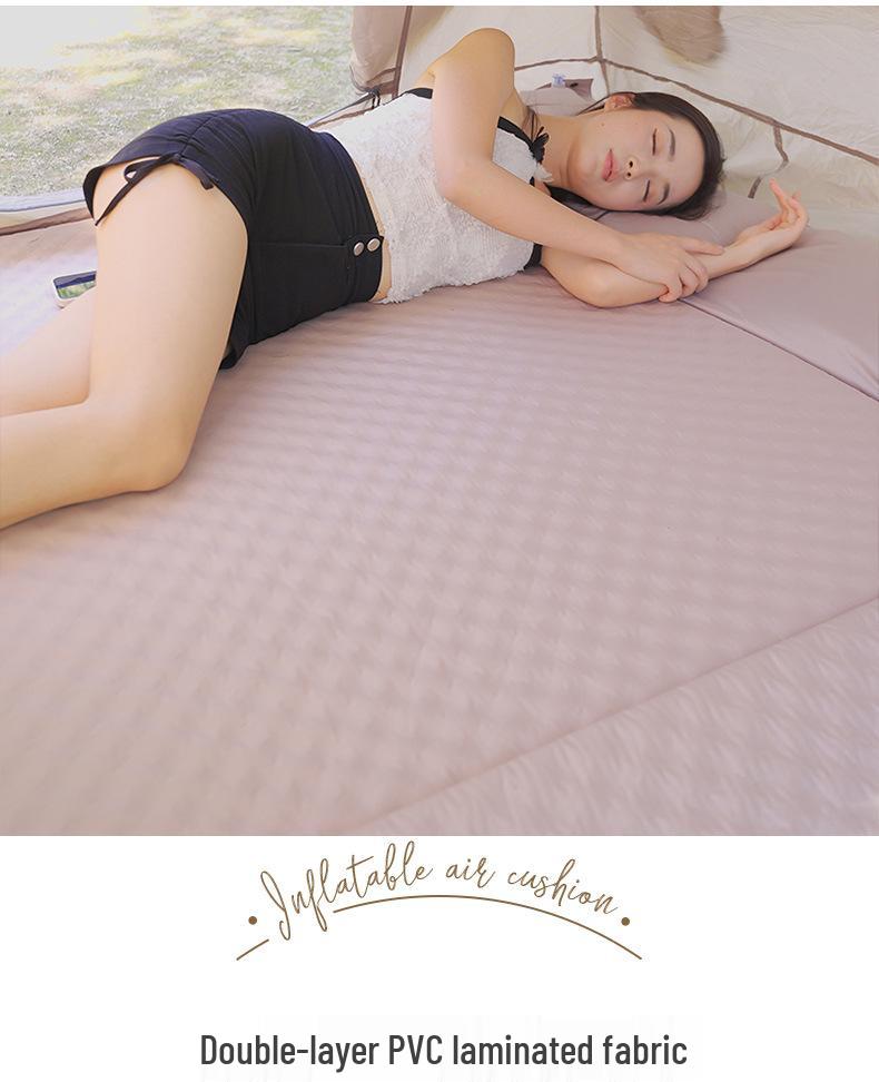 Portable Self-Inflating Camping Pad - Moisture-Proof and Thickened Sleeping Mat