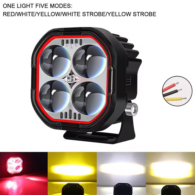 

Bullvision 3inch Led Spot Work Light 12V 24V Fog Lights Driving Offroad 4X4 4WD Led Spotlight for Truck Car ATV SUV ATV UAZ Moto 1PC