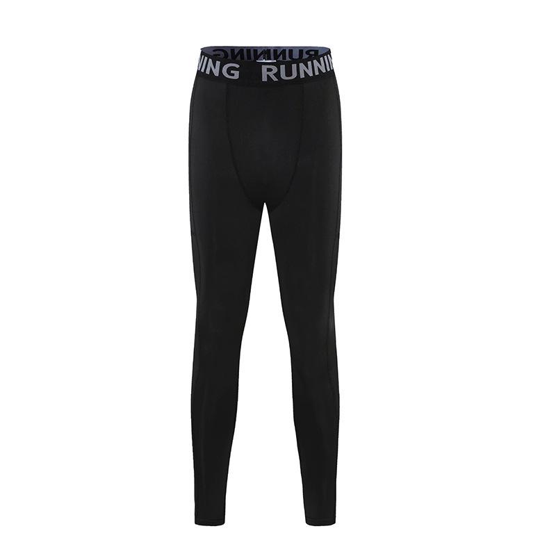 Summer Elastic Sports Compression Pants with Pockets