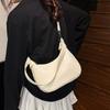 Small Bag Women's New Spring and Summer Retro Commuter Underarm Dumpling Bag Texture Fashionable Shoulder Messenger Bag