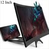 12-Inch Ultra-Clear Curved Screen Amplifier with Stand for Mobile Phones