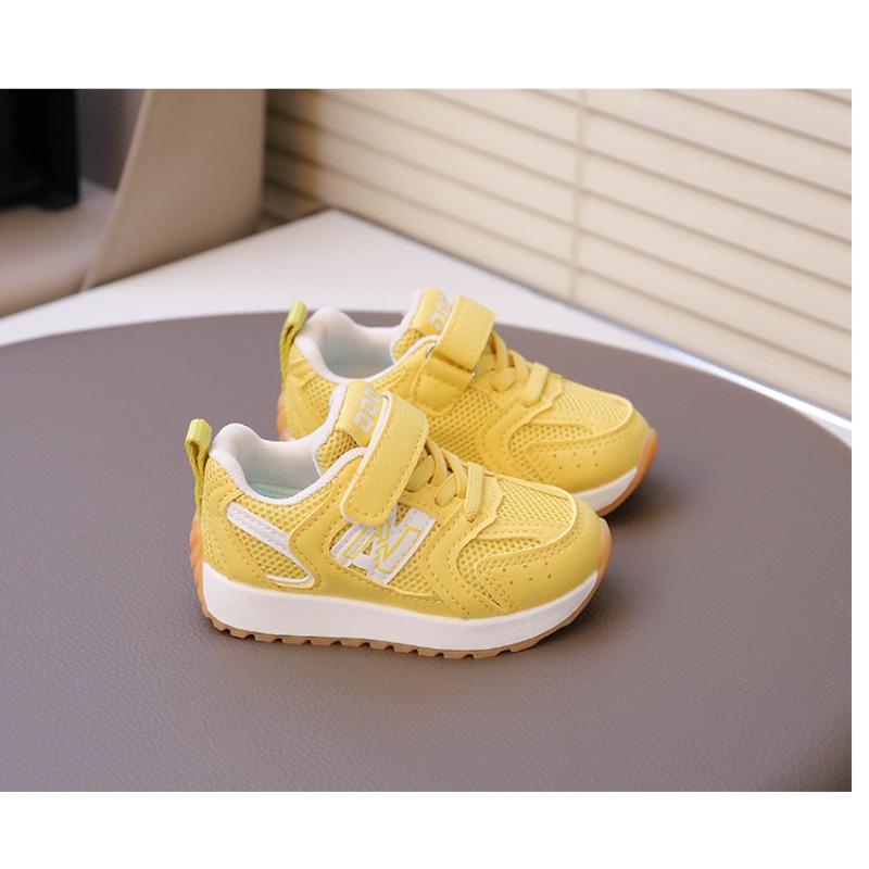 Double net autumn new boys Forrest Gump shoes mesh girls mesh shoes breathable soft sole casual trendy shoes dad shoes