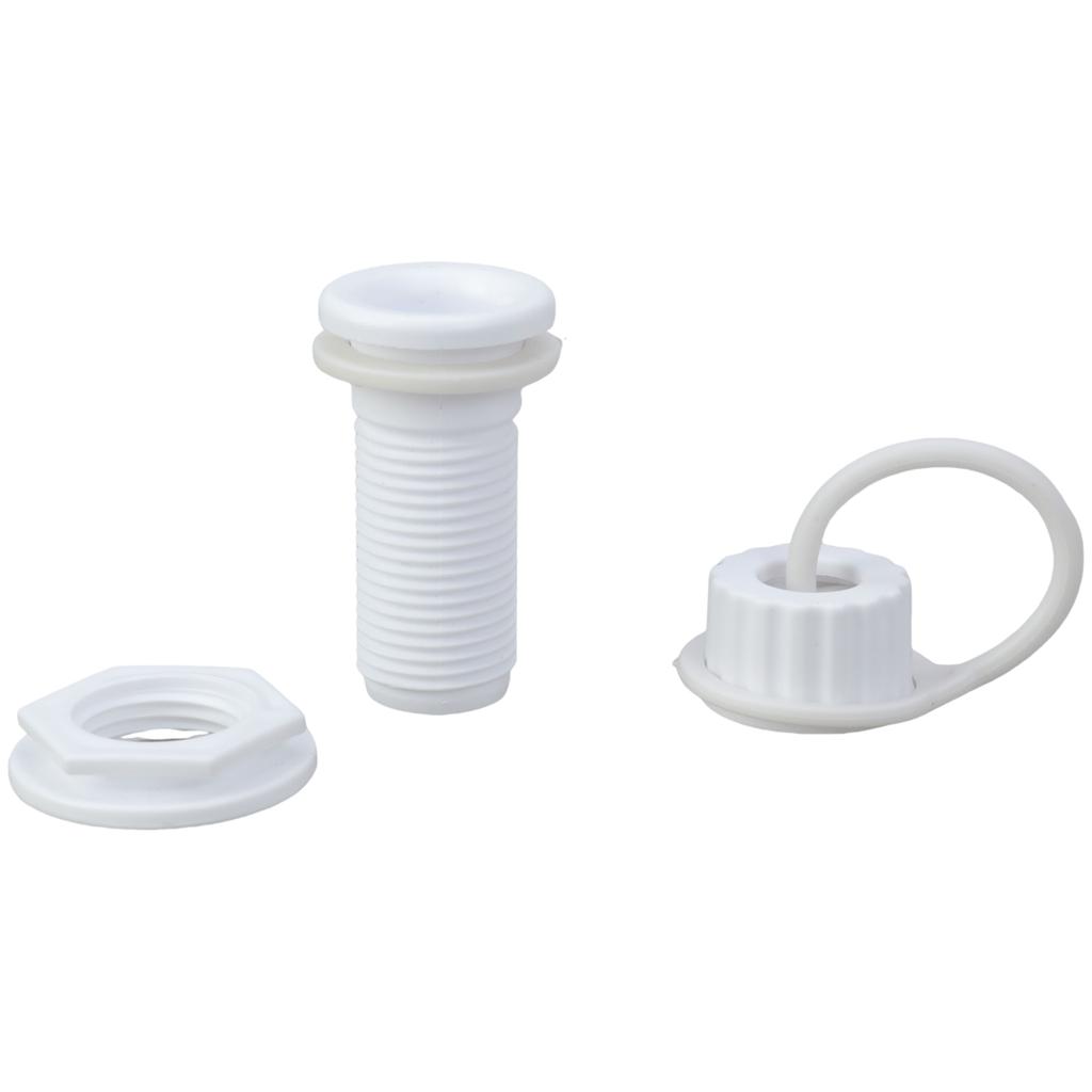 Plastic Threaded Drain Plug Replacement Cooler Threaded Drain Plug Caps Drain Plug Assembly for Coolers Enduring