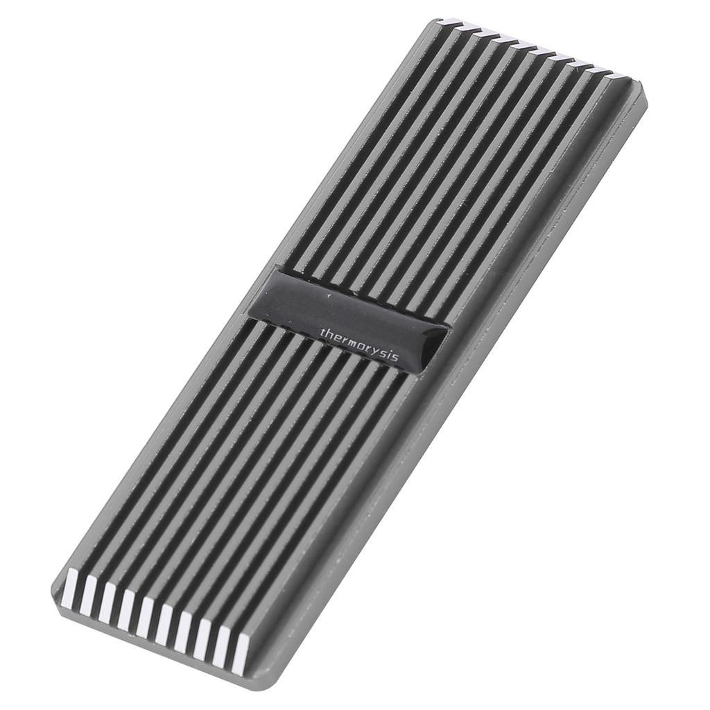 Solid State Hard Drive Heat Sink Thermal Pad SSD All Aluminum Cooling Parts 2280 M2Gray