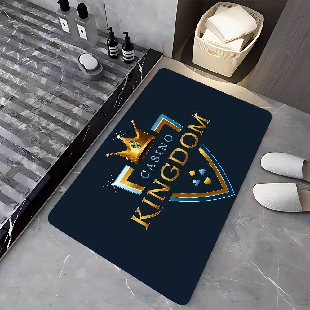 Kingdom LOGO Anime Zimmermatten Retro Mehrfachauswahl Wohnzimmer Küche Teppich Rutschfester Willkommensläufer