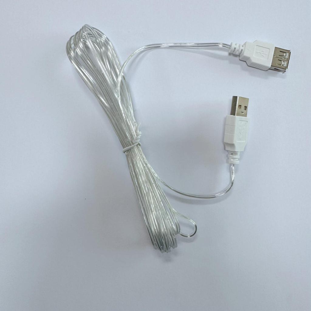 3m/5m LED Flashing Colored Curtain Lights with US/EU Plug & Switch