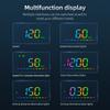 Car GPS Head Up Display Car HUD Digital Speedometer Color Font With Speed KMH Automatic Brightness Adjustment Easy Installation