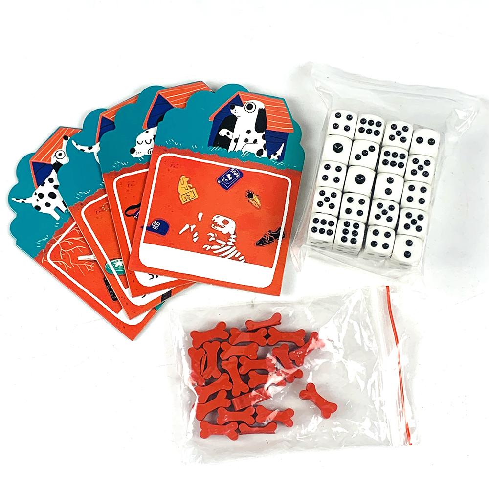 Card Game - A Game About Rolling Dice To Boost Your Luck And The Dog Board Game Family Interactive Games Holiday Games